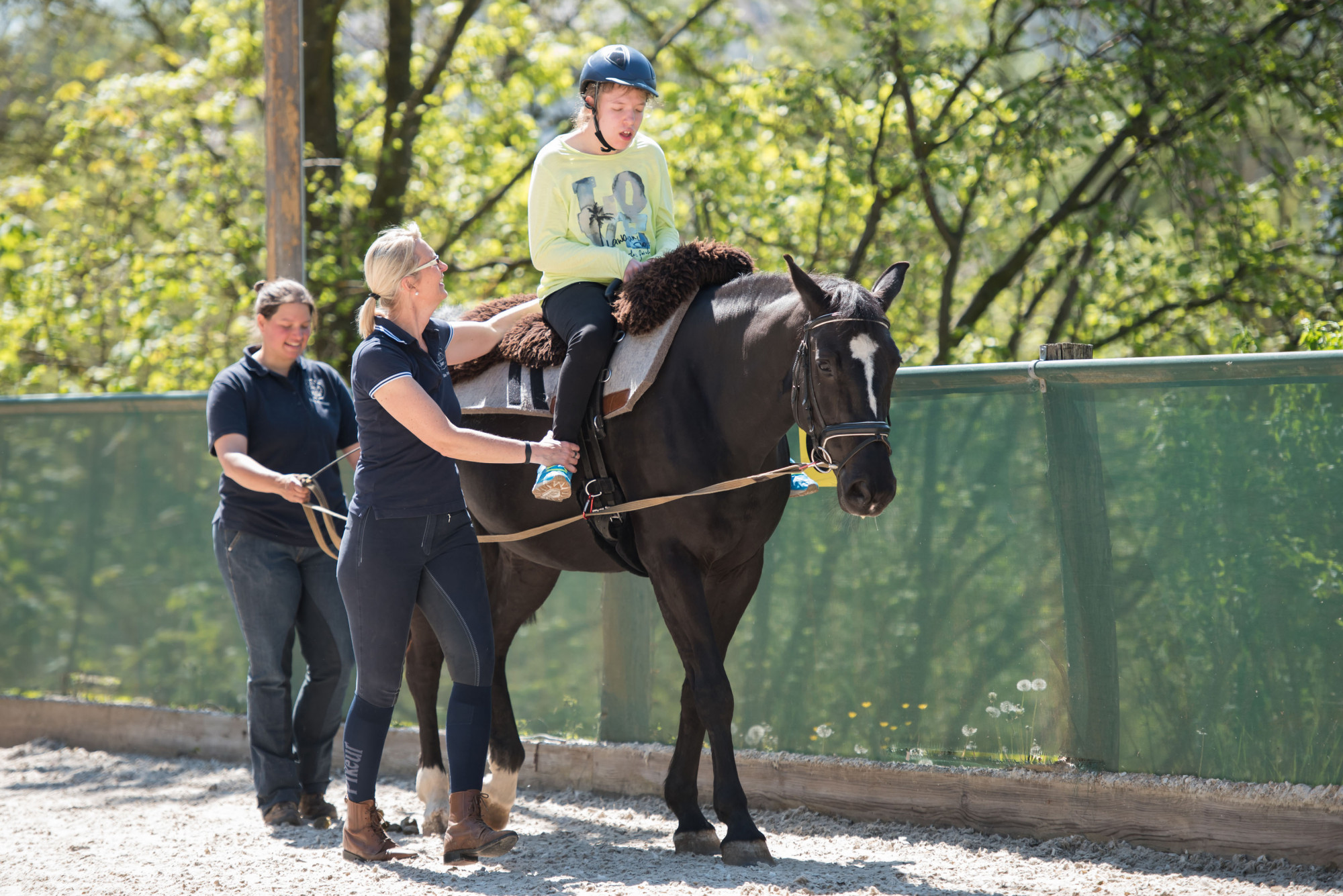 Hippotherapie (DKThR) · HPZ Scharnhausen